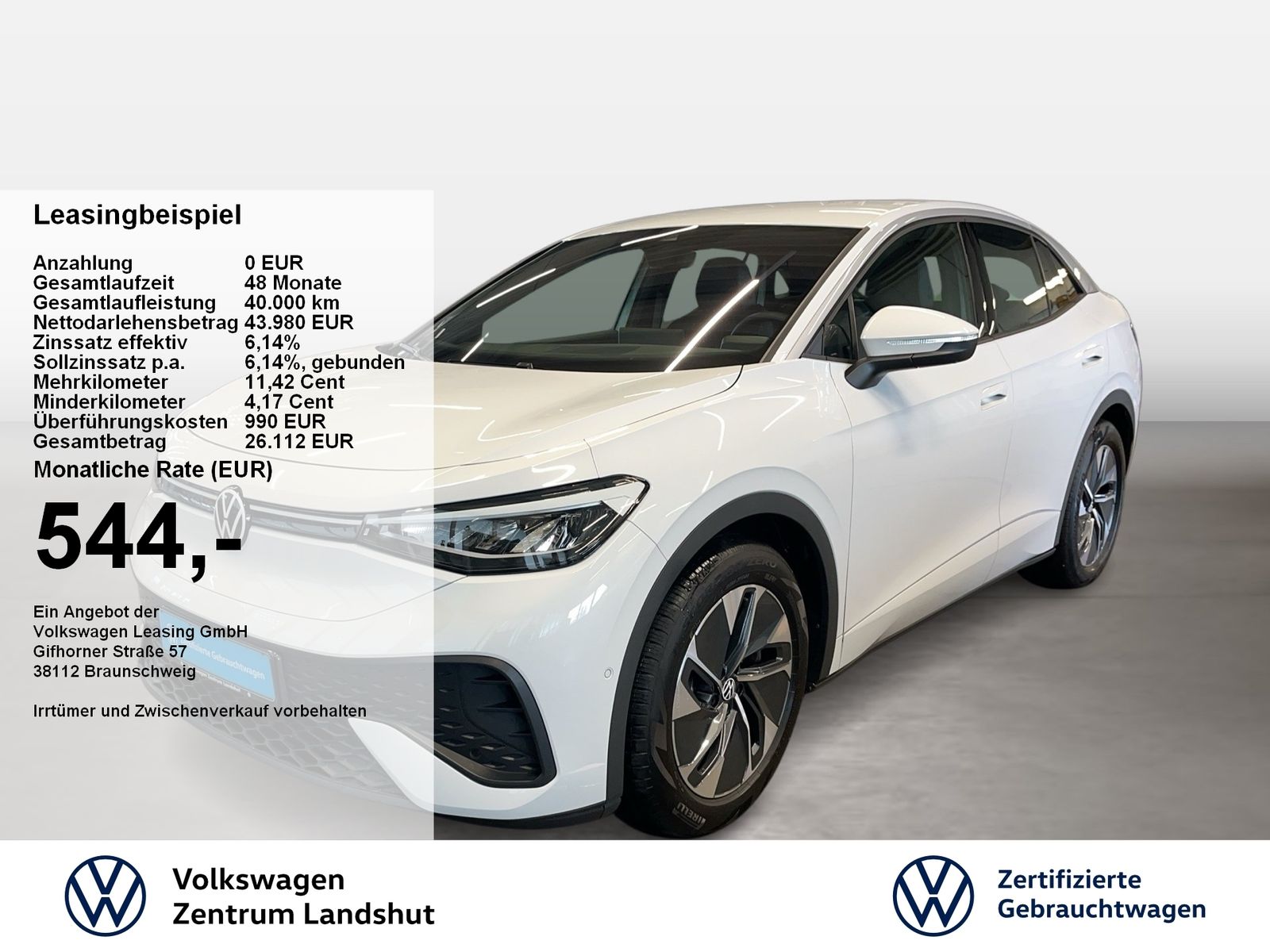 VW ID.5 Pro electric Automatik 2xKlima 360 ACC AHK