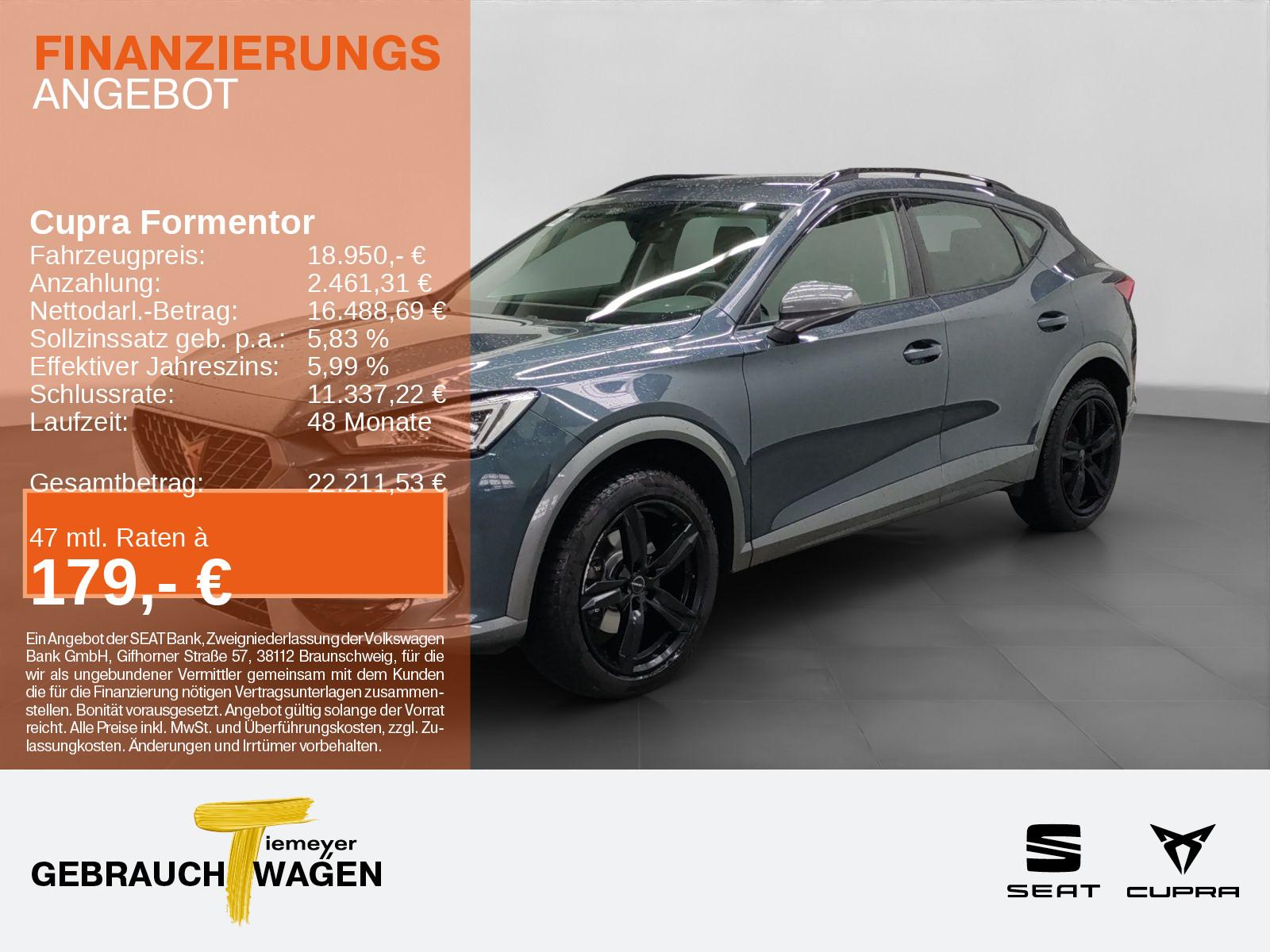 Cupra Formentor 2.0 TDI AHK NAVI LM18 LED
