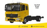 Mercedes-Benz Atego 1224 DoKa LFB TBZ Stahlplateau Brille Funk - Neu Atego