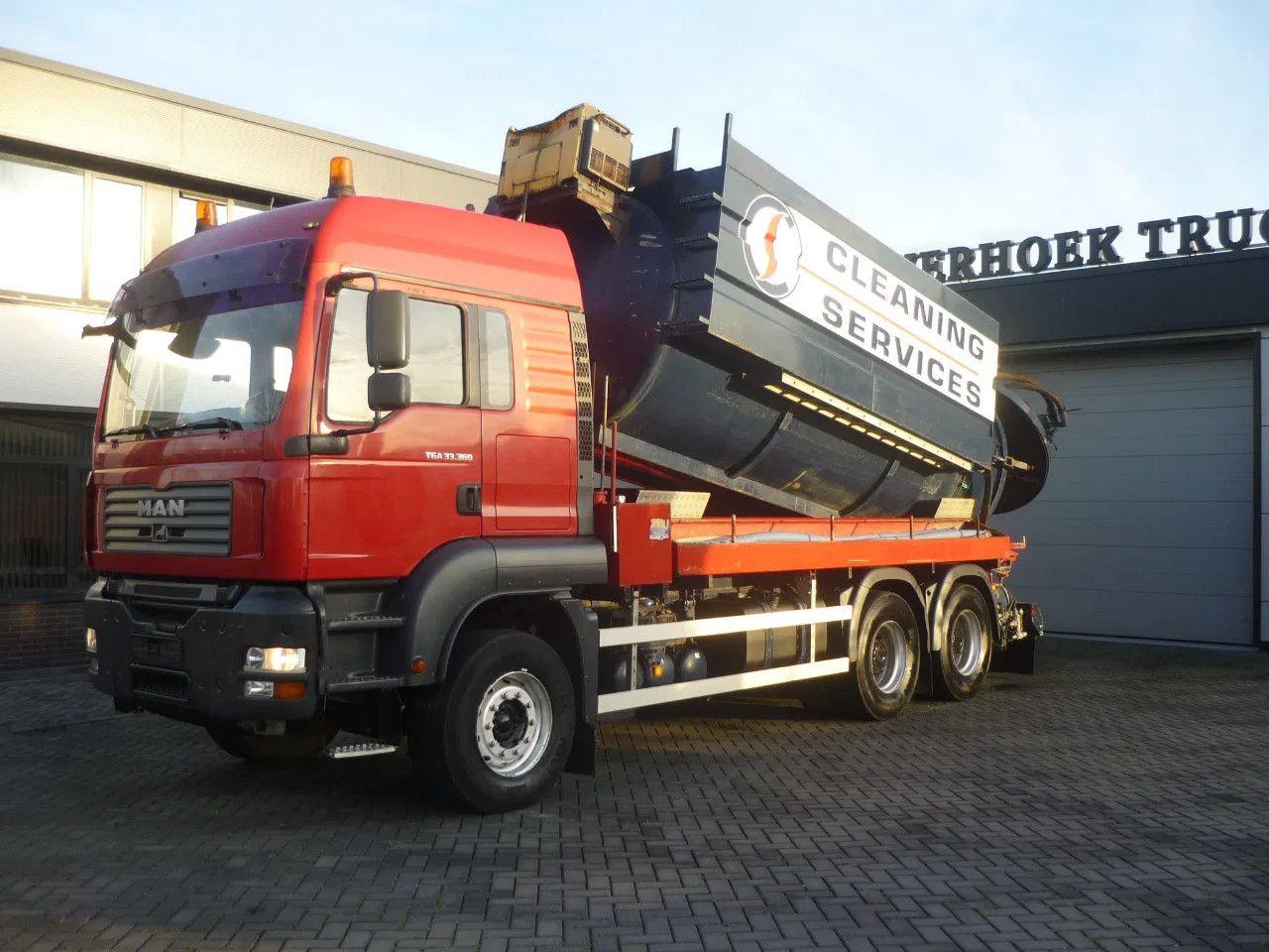MAN TGA MAN TGS 33.360 6x4 Wicom Vacuum and high pre