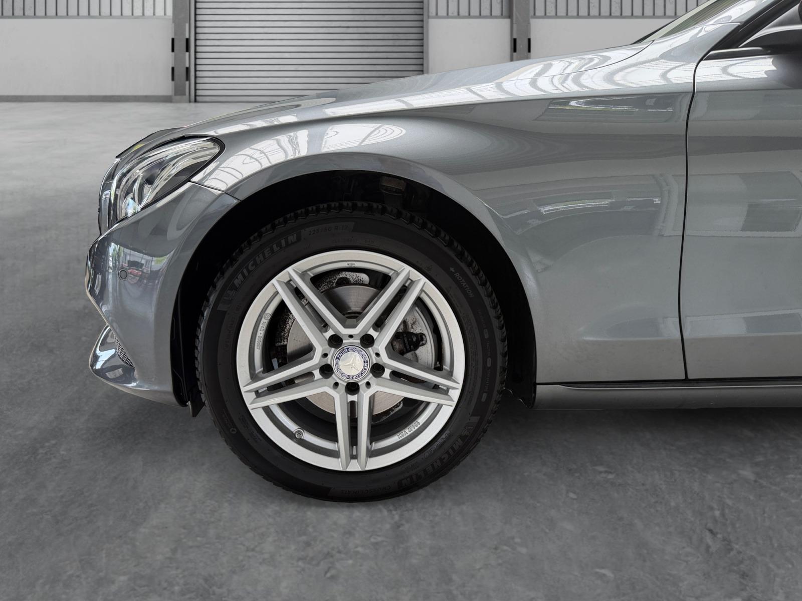 Mercedes-Benz C 200 T 4M AUTOMATIK+NAVI+TEILLEDER+LED+ALU+TÜV+