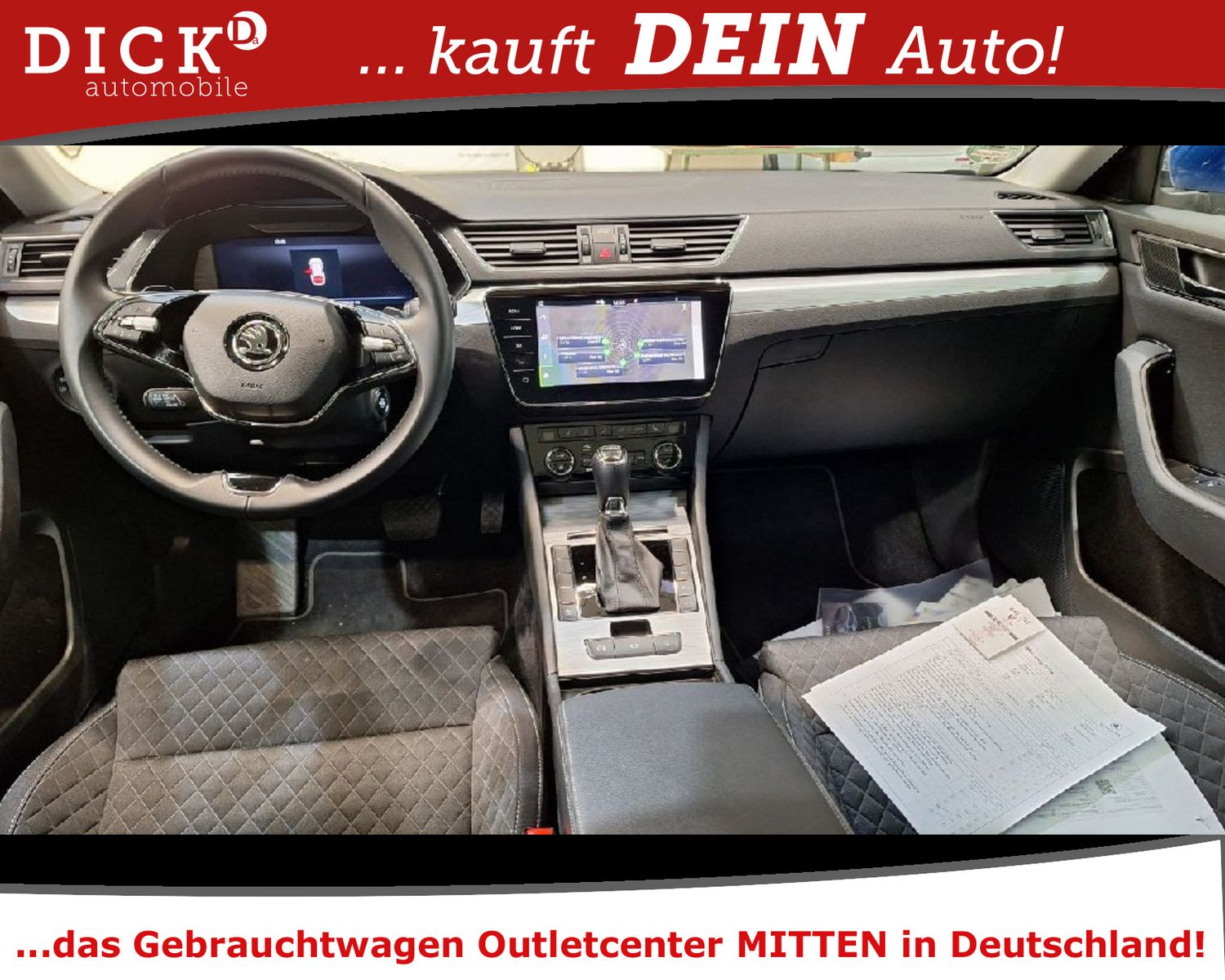 Fahrzeugabbildung SKODA Superb C 2.0d DSG Ambition LED/ACC/NAV/SHZ/18"LM