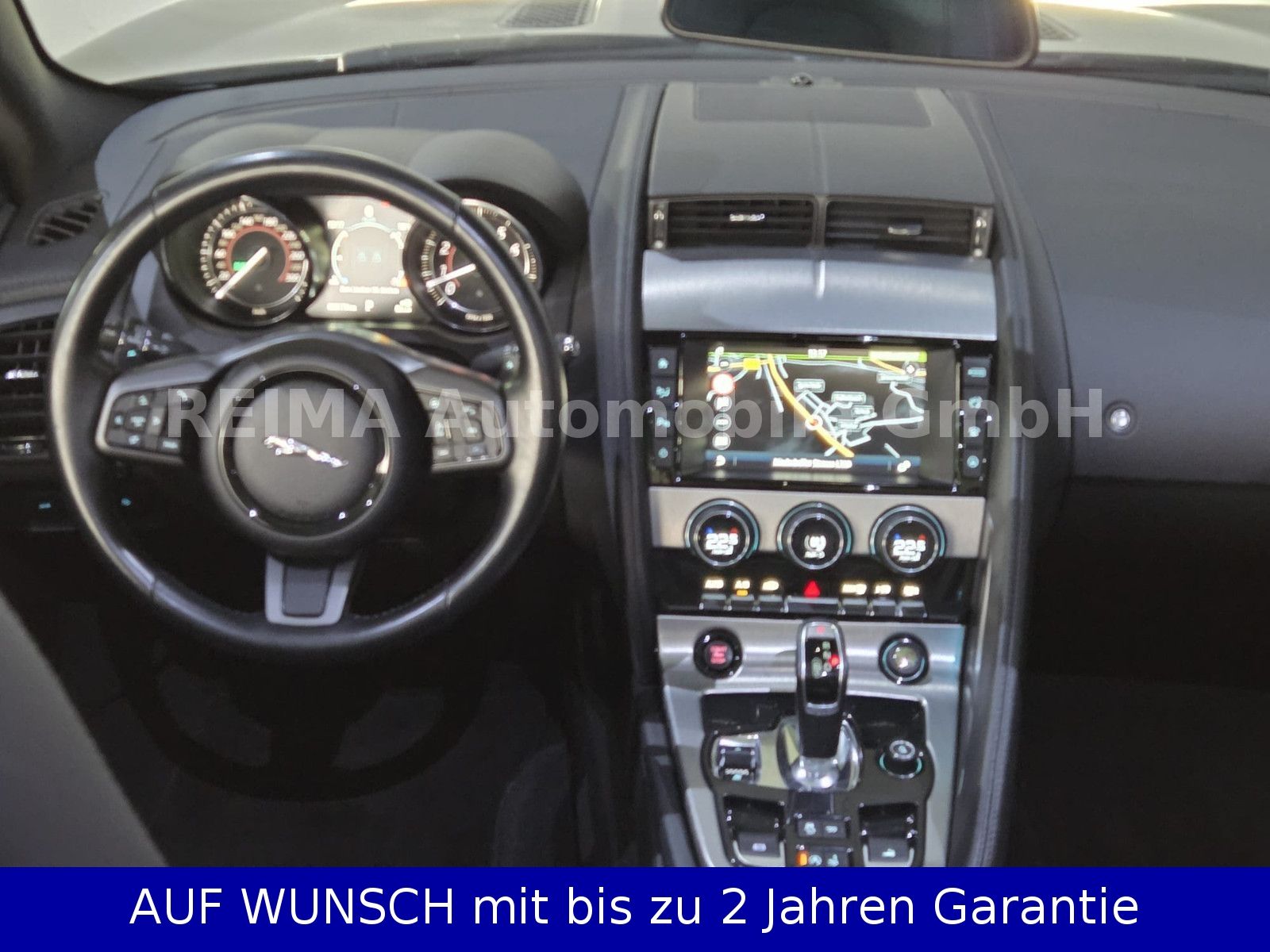 Fahrzeugabbildung Jaguar F-Type 3,0i V6 Cabrio, Klappenauspuff, Meridian