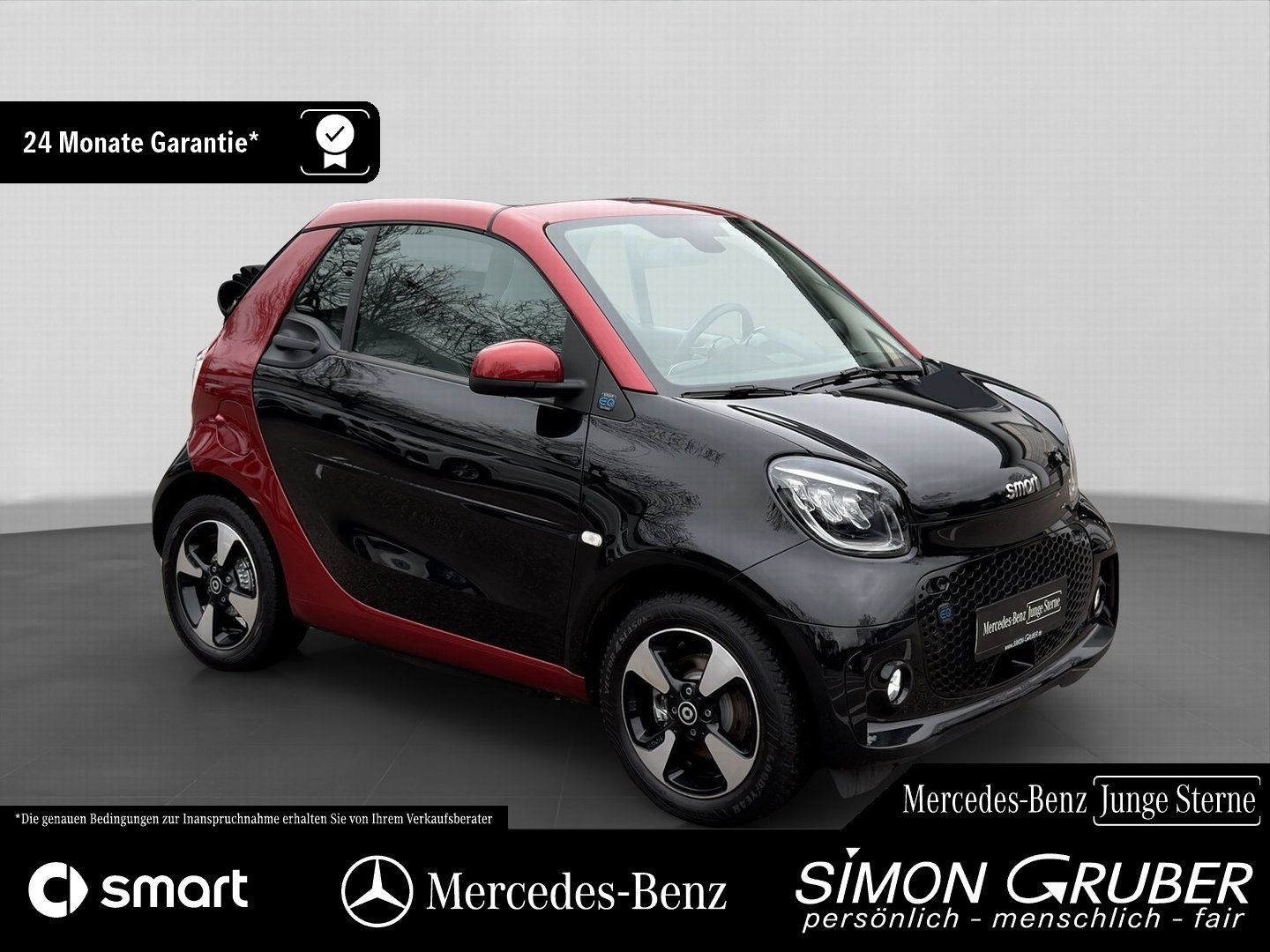 Fahrzeugabbildung Smart fortwo Cabrio EQ Exclusive JBL Winter 22KW