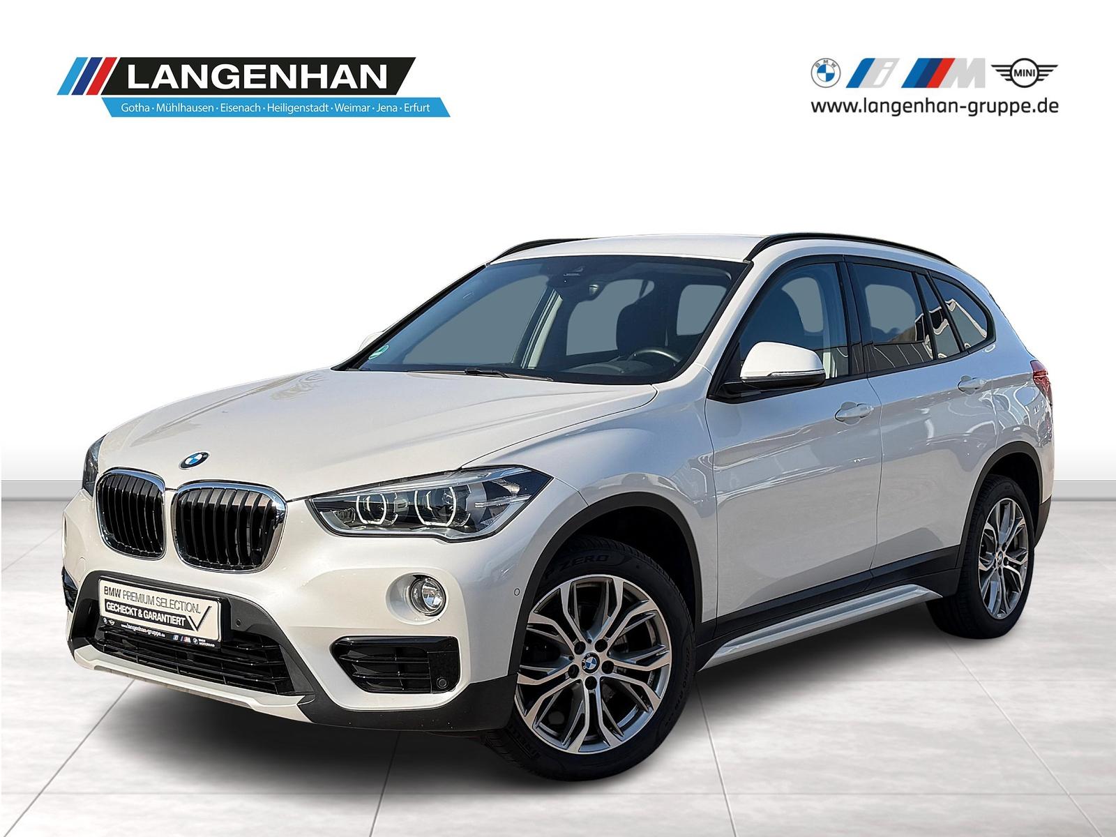 BMW X1 sDrive18d Sport Line LED Navi SHZ PDC Tempo