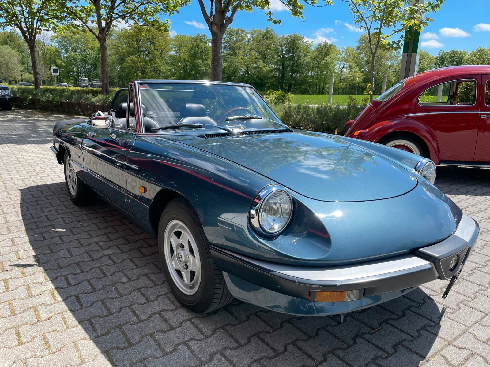 Alfa Romeo Spider 1.6 Vergaser -H-Kennz. - Top-Technik
