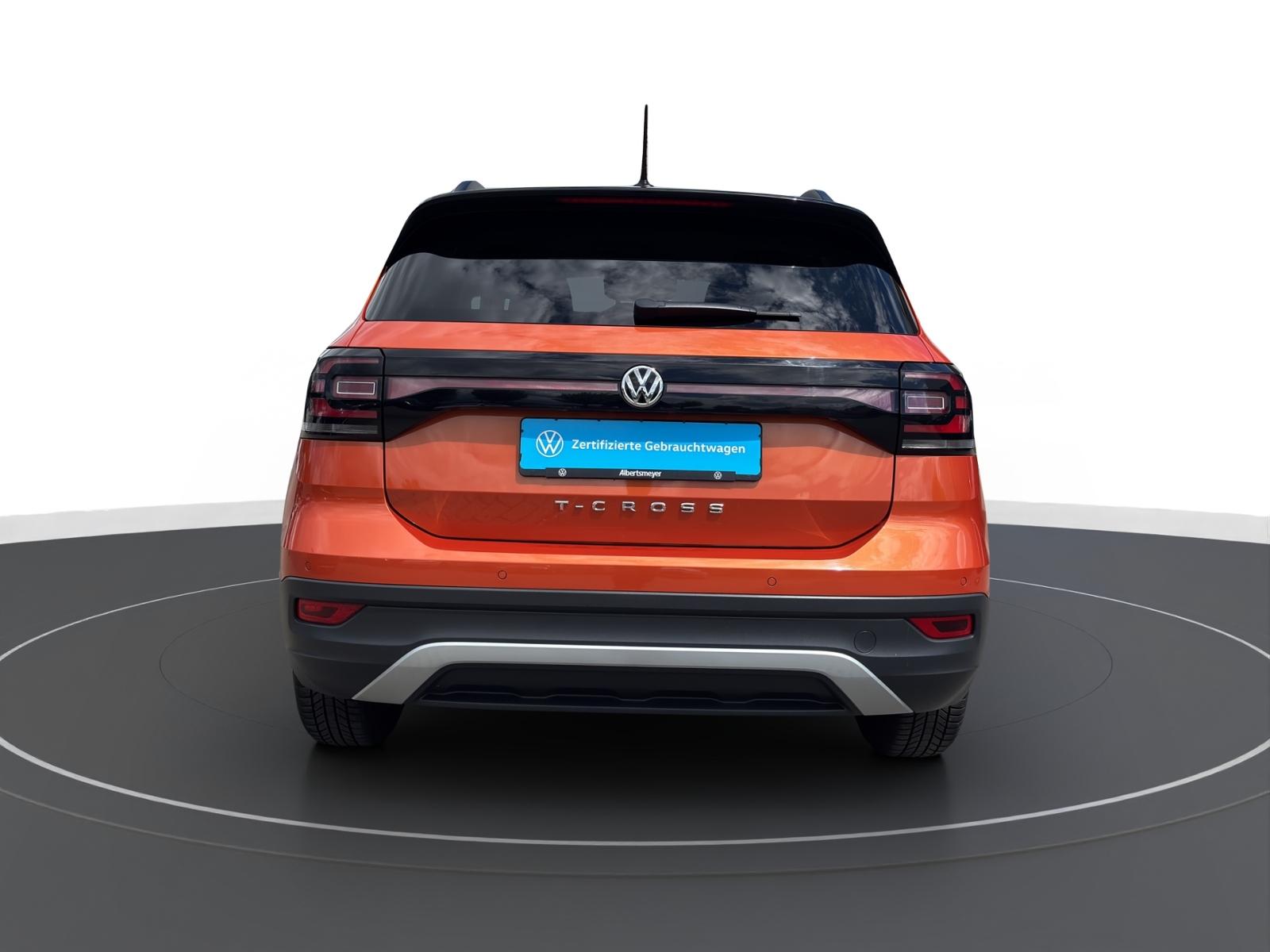 Volkswagen T-Cross 1.0 TSI United +NAVI+ACC+SITZHEIZUNG+LM+, миниатюра 4