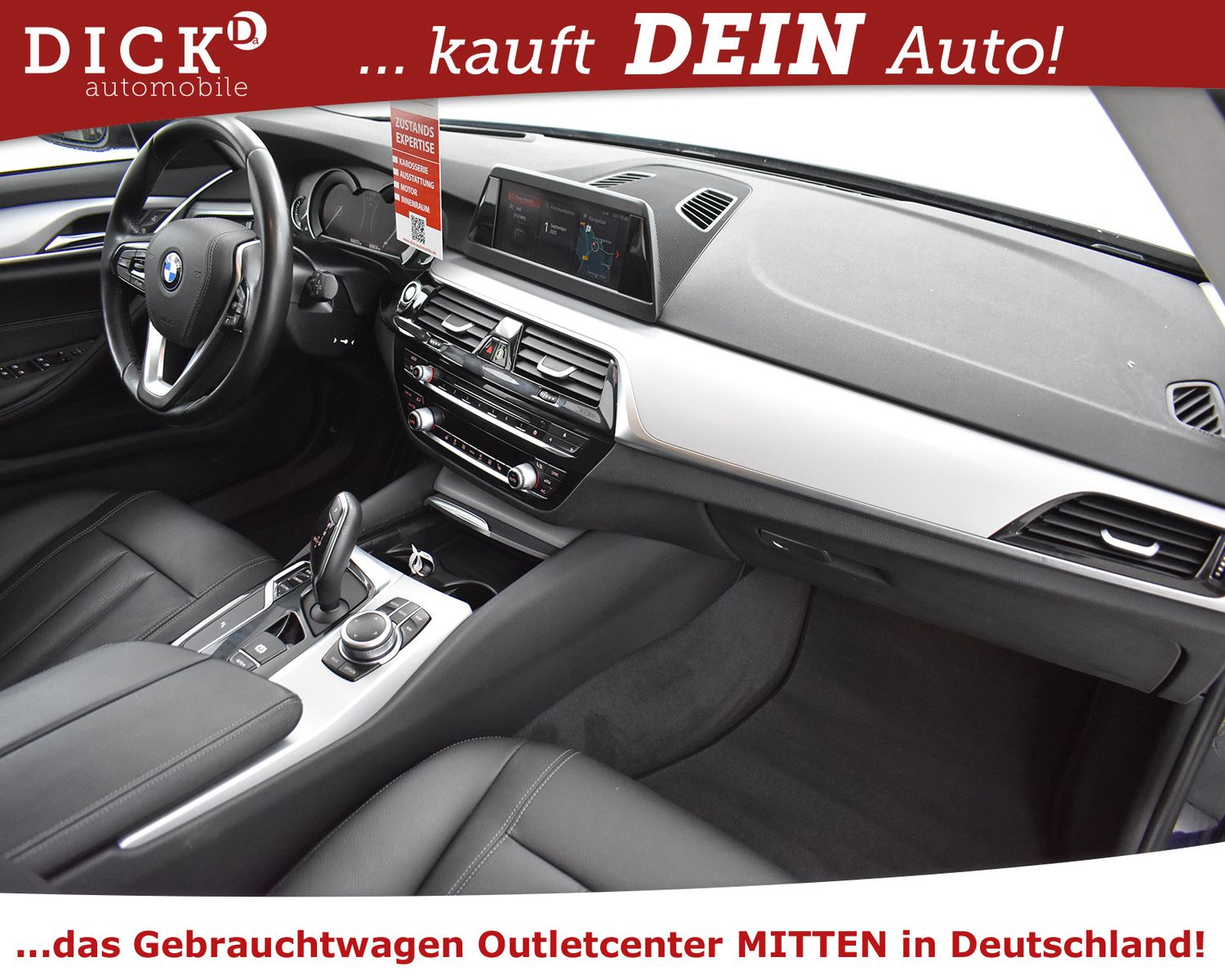 BMW 530i xDrive T Aut LEDER+HEADUP+NAV+LED+AHK+SHZ+M - Image 12