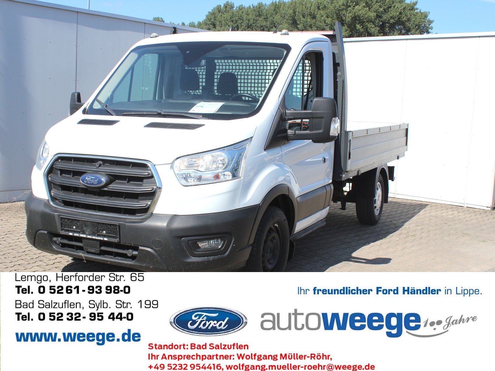 Fahrzeugabbildung Ford Transit 350 L2 Einzelkabine Trend 2,0 TDCi DPF