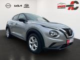 Nissan Juke 1.0 DIG-T N-Connecta ***AHZ***Ganzjahresrei - silberne Nissan Juke