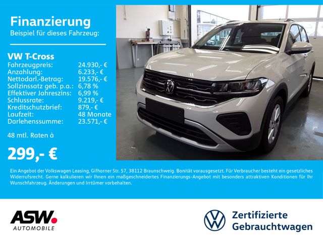 Volkswagen T-Cross Life 1.0TSI LED NAVI AHK RFK PDC SHZ ACC