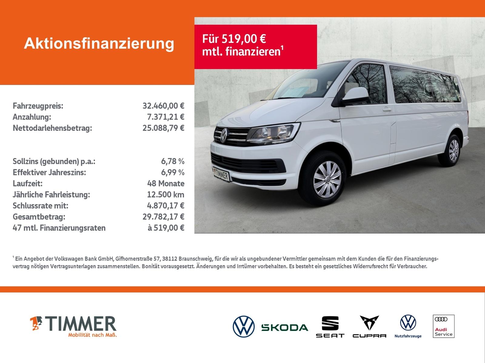 Volkswagen T6 2.0 TDI Caravelle Comfortline *lang*AHK*NAVI*