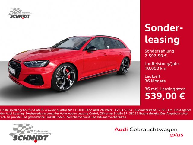 Audi RS 4 Avant quattro NP 112.000 Pano AHK 280  Wirä