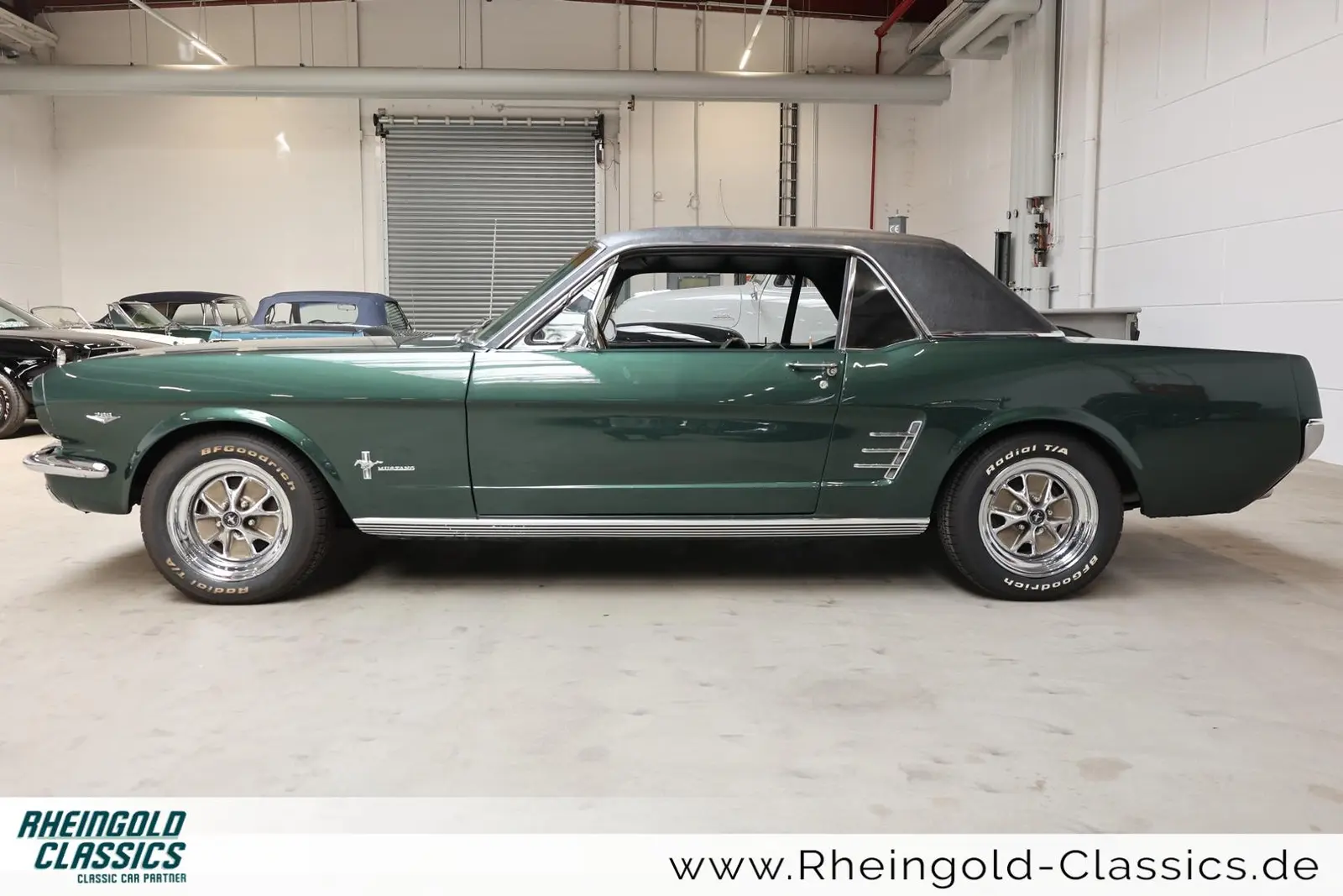 Ford Mustang 289 Coupé V8 Bullitt Green, Automatik