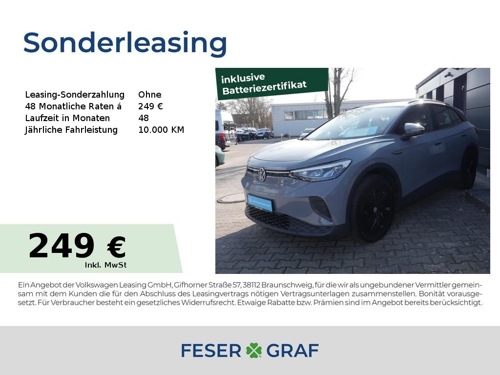 Volkswagen ID.4 Pure ACC App-Connect LED Navi PDC