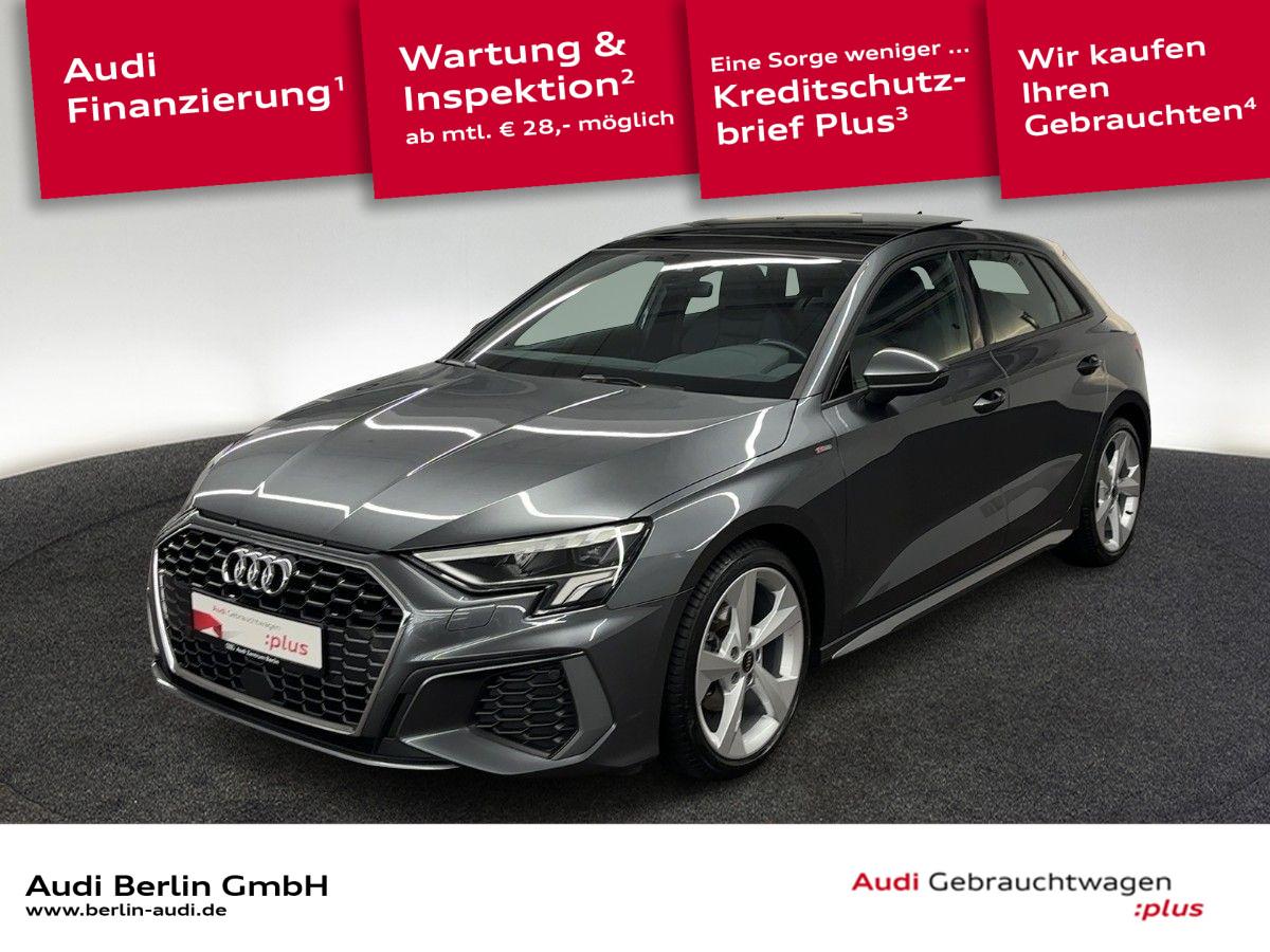 Audi A3 Sportback S line 35 TDI S tr. LED NAVI PANO