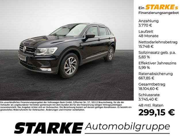 Volkswagen Tiguan 2.0 TDI Sound  AHK Navi PDC LM Tempo Klim