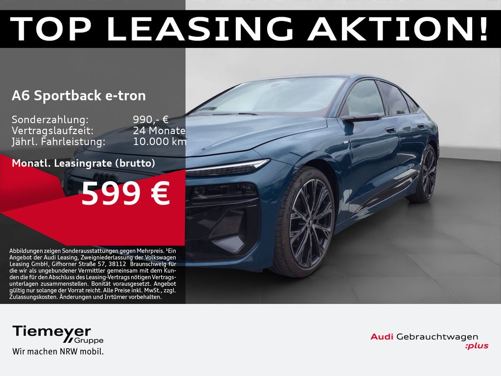 Audi A6 Sportback e-tron Perf. 2x S LINE SPORTSITZE+