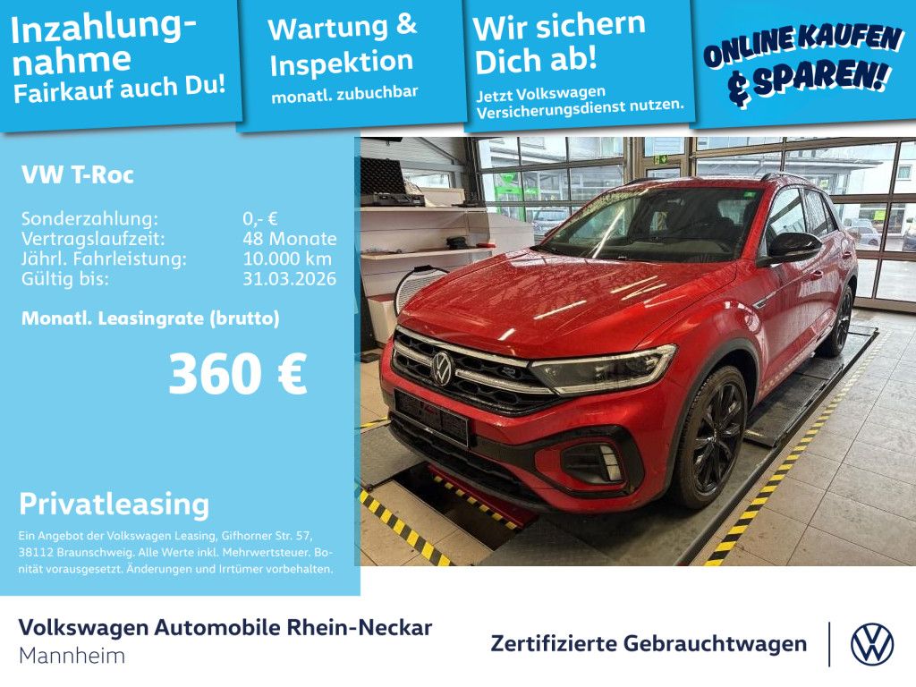 T-Roc 2.0 TSI R-Line DSG 4Motion Navi AHK Kamera