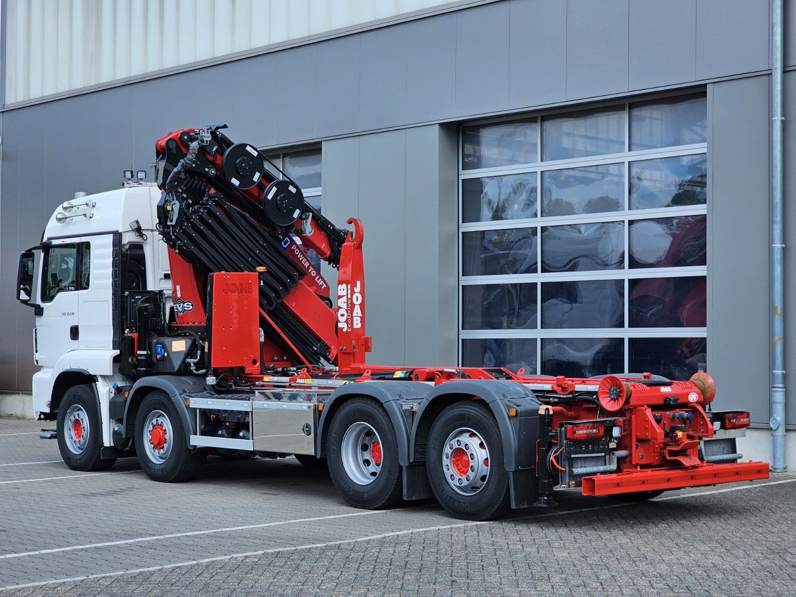 Fahrzeugabbildung MAN MAN TGS 35.510 Abrollkipper JOAB+HMF 5020 K5 JIB