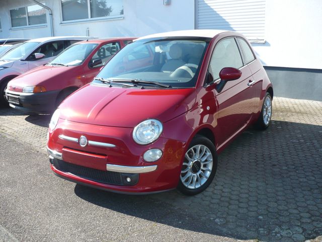 Fiat 500C Lounge/BLUE&ME/TEILLEDER/ALU/TÜV NEU/