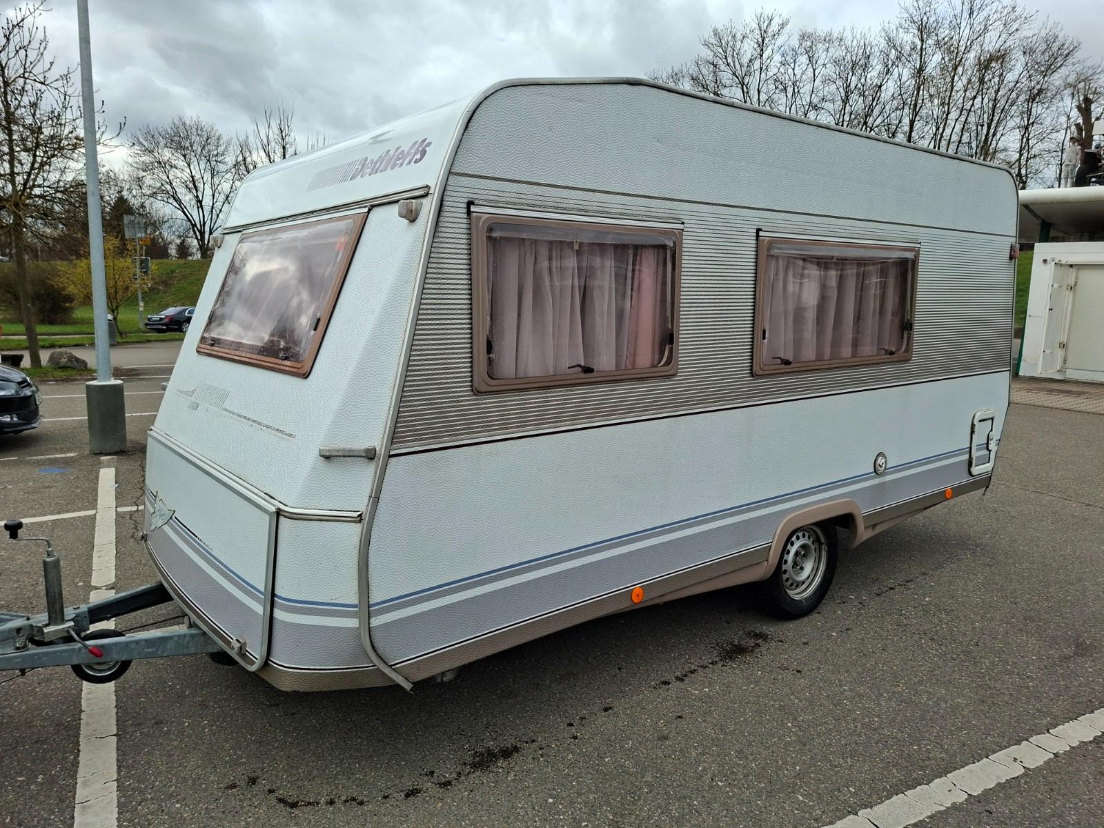 Dethleffs 450  beduin,bj 97, Heckküche, vorzelt tüv neu ,