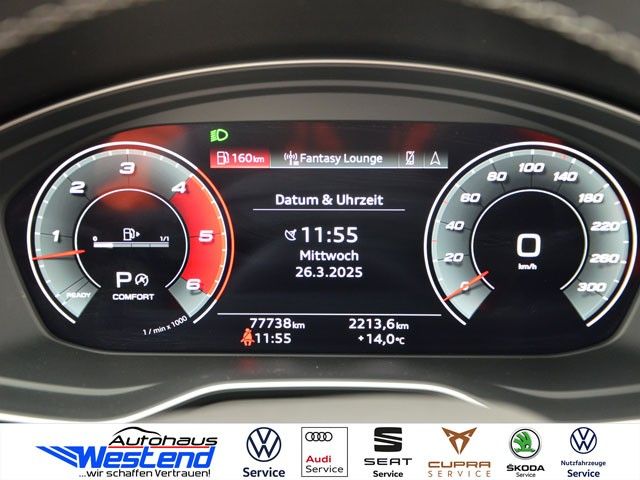 Fahrzeugabbildung Audi SQ5 3.0l TDI 251kW qu. MatrixLED Navi HuD Klima