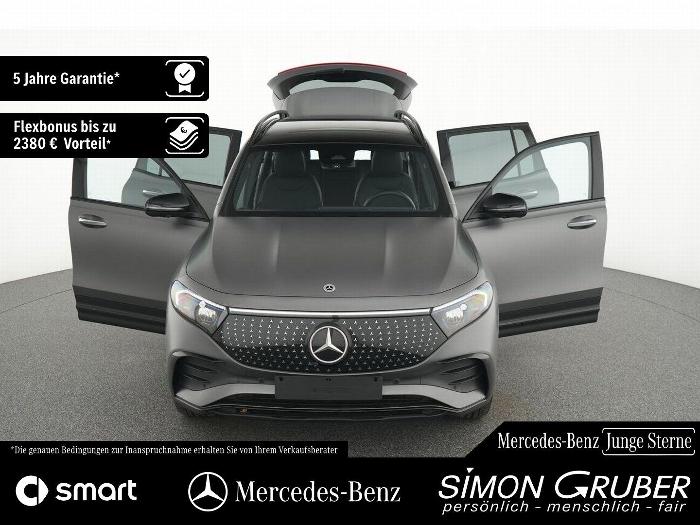 Fahrzeugabbildung Mercedes-Benz EQB 350 4M AMG Night magno Pano Burm HUD 360