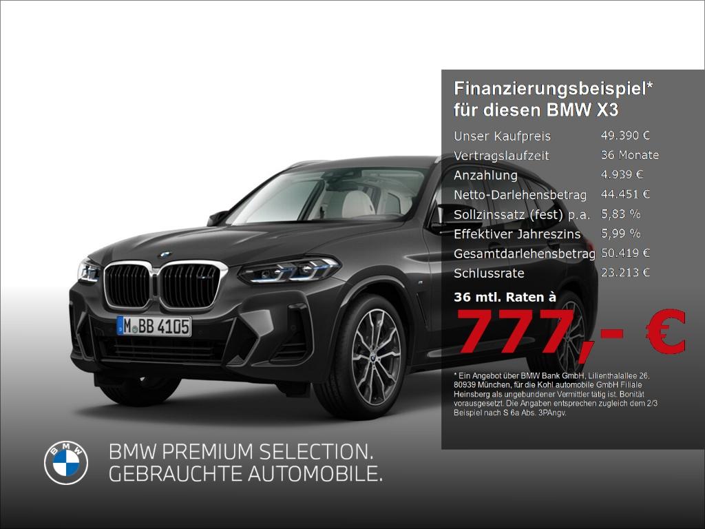 BMW X3 M40d Anhängerkupplung Harman Kardon Head Up D