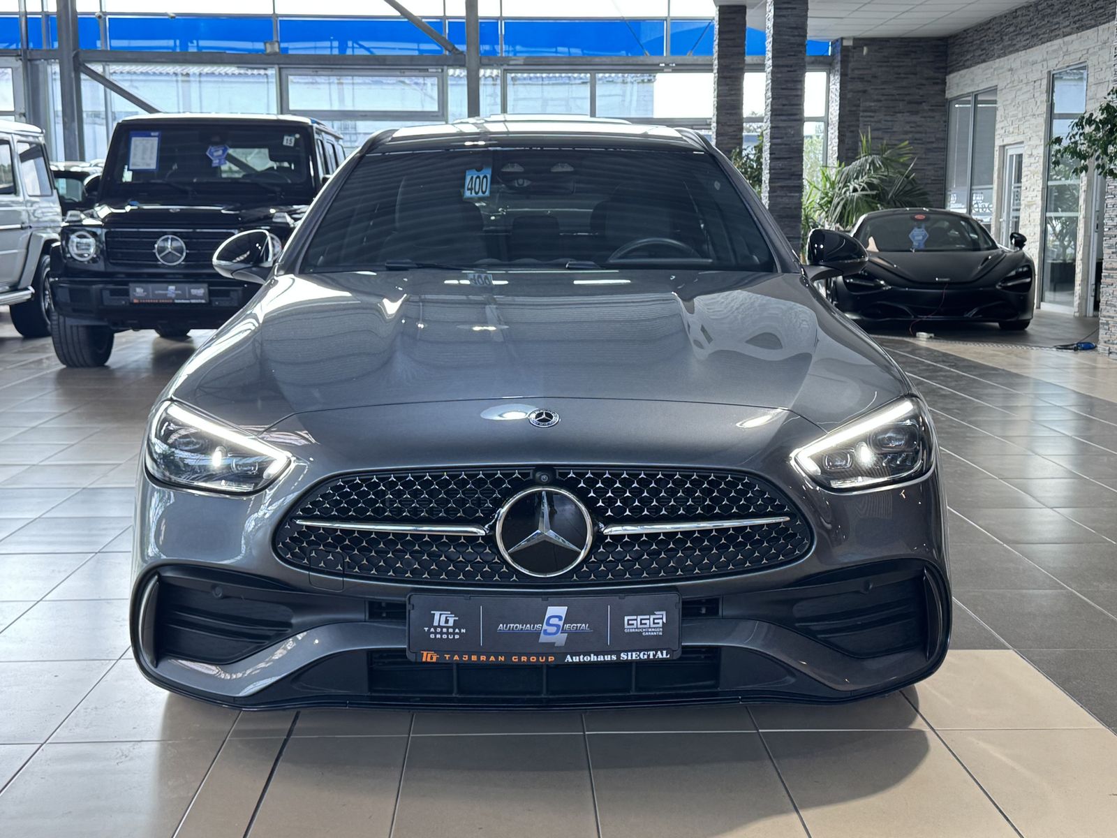 Mercedes-Benz C 220 d AMGLine Leder Pano Memory 360Cam AHK ACC imagem 2