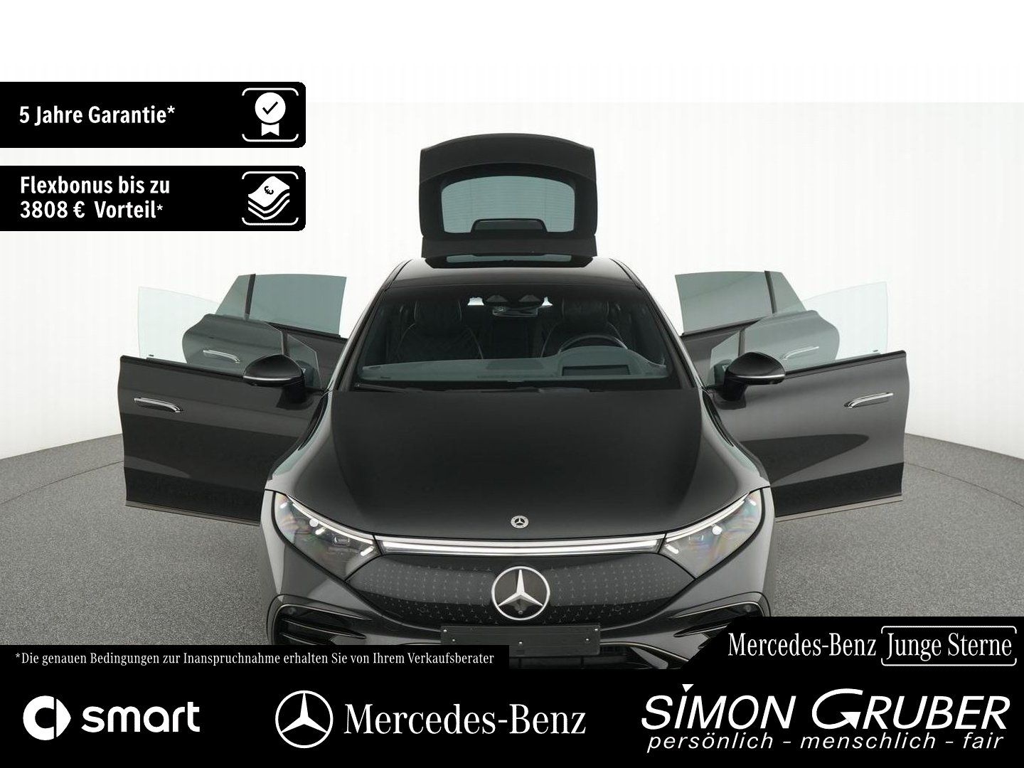 Fahrzeugabbildung Mercedes-Benz EQS 580 4M AMG Pano Hyper Sitzklima Massage