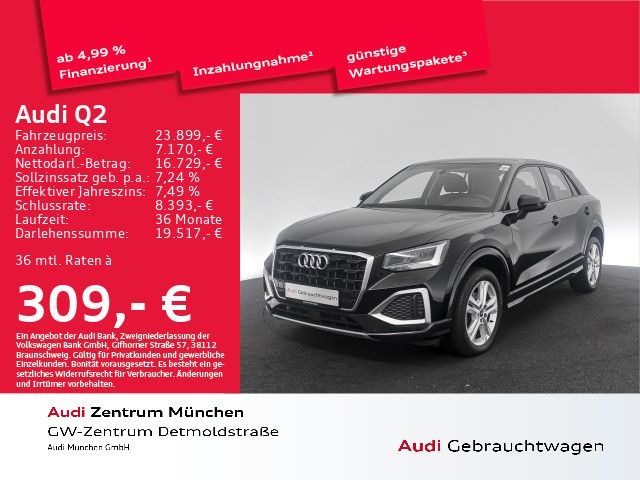 Audi Q2 30 TFSI advanced ACC/Navi+/PDC