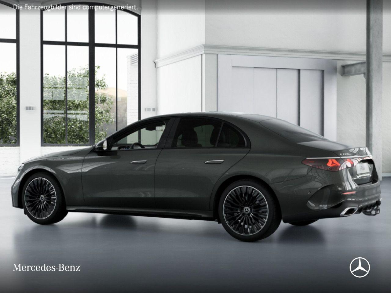 Mercedes-Benz E 220 d AMG Fahrass 360° Pano Distr. AHK Night