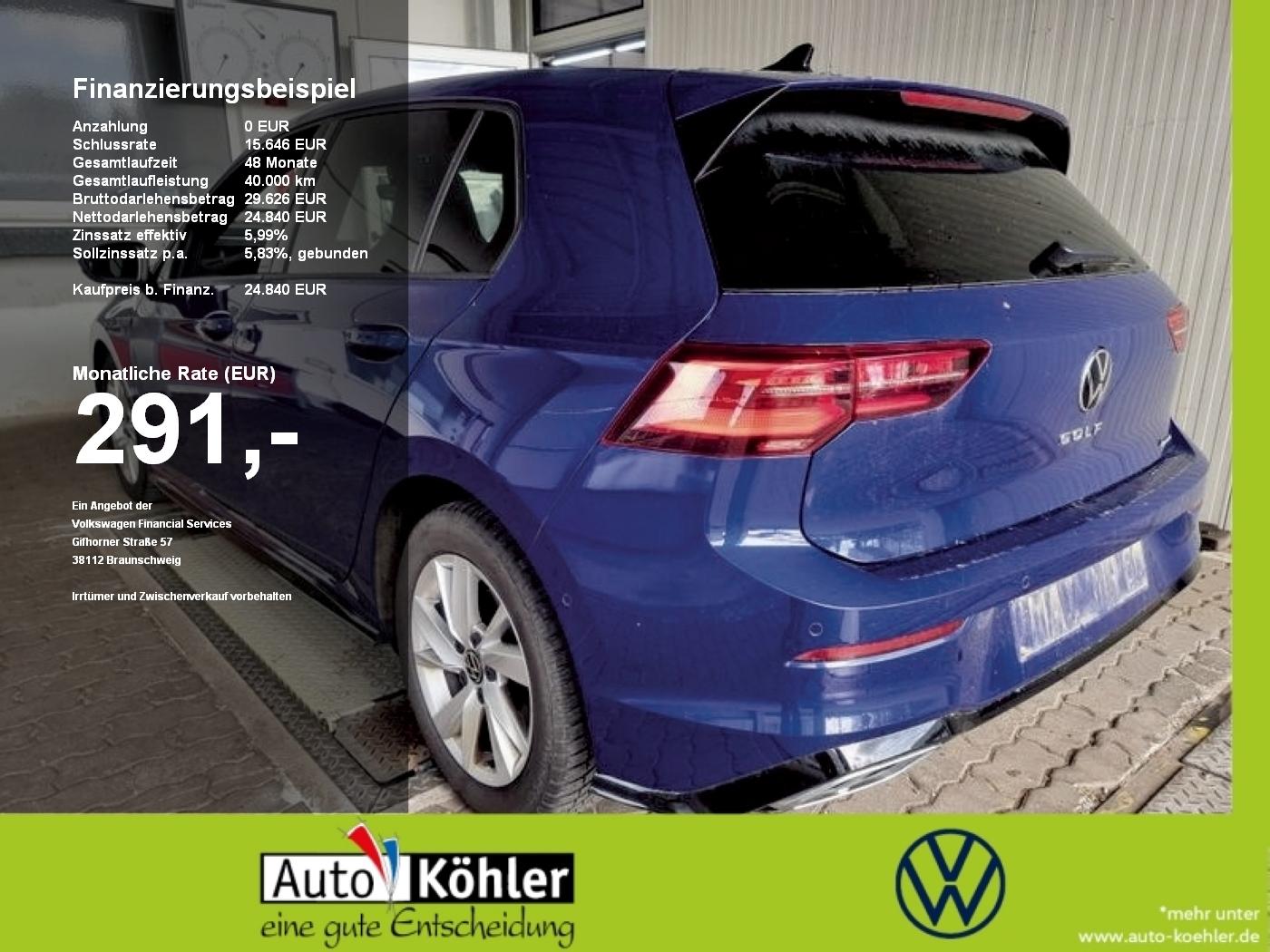 Volkswagen Golf R-Line 4Motion TSI DSG CarPlay/Kamera/StHz