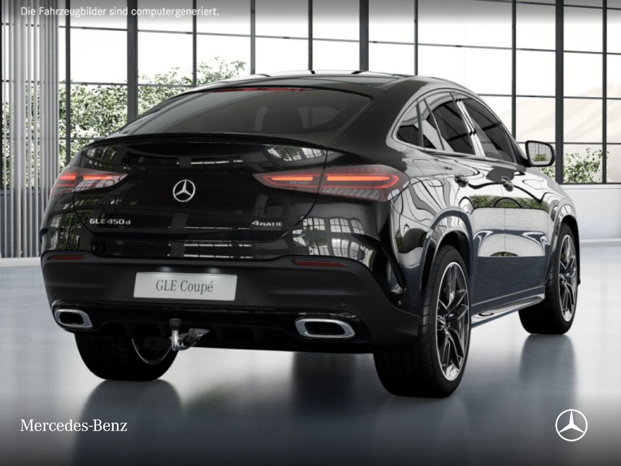 Mercedes-Benz GLE 450 d Coupé 4M AMG NIGHT PANO 360 AHK STHZG foto 4