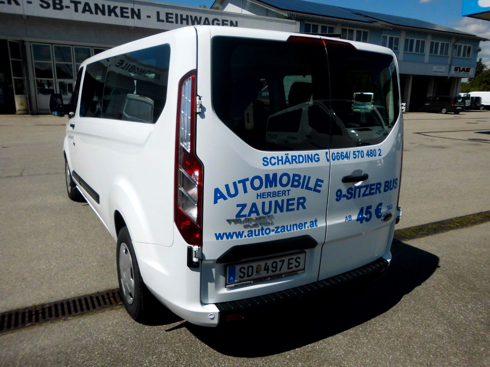 Ford Transit Custom L2, Klima hinten, 9 Sitze imagem 2