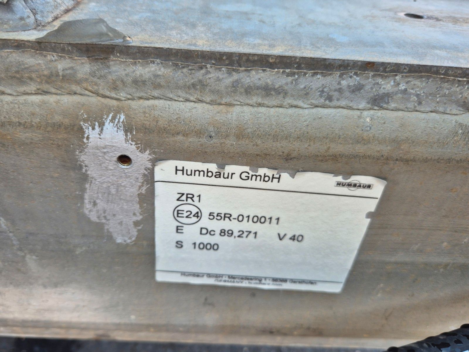 Fahrzeugabbildung Humbaur HTK 754020 Dreiseitenkipper vollverzinkt