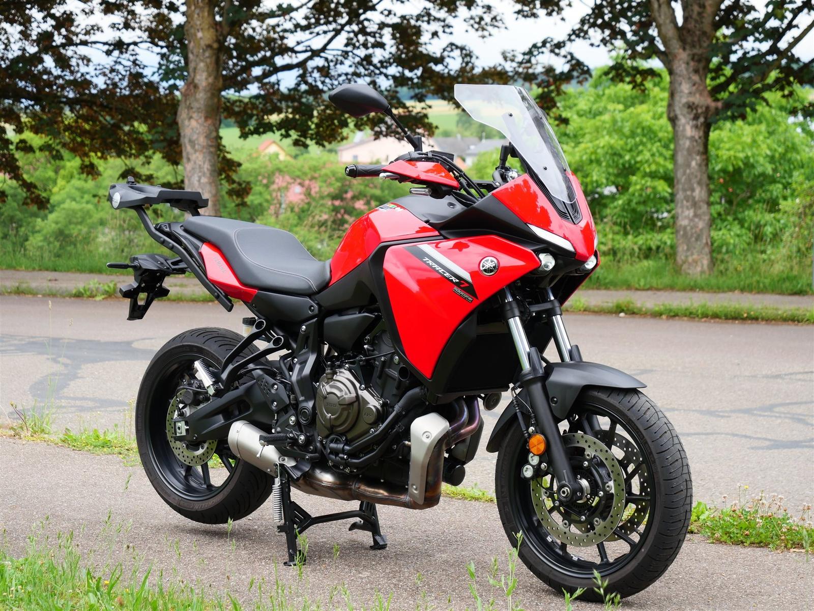 Yamaha Tracer 7 Hauptständer, Topcase-Träger