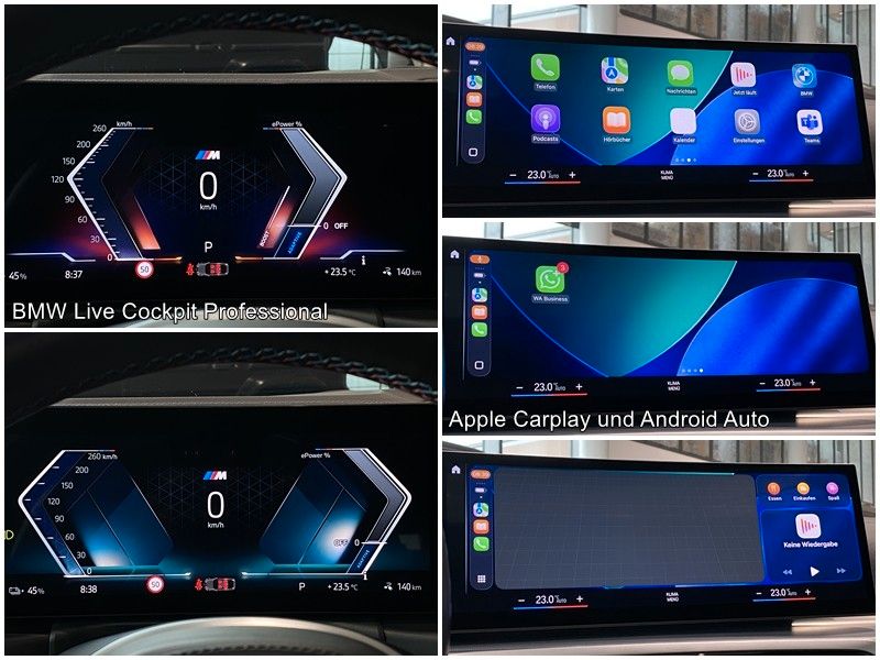 BMW i4 M50 M-Sitze Laser SurrView eGSD H&K ACC AHK foto 17