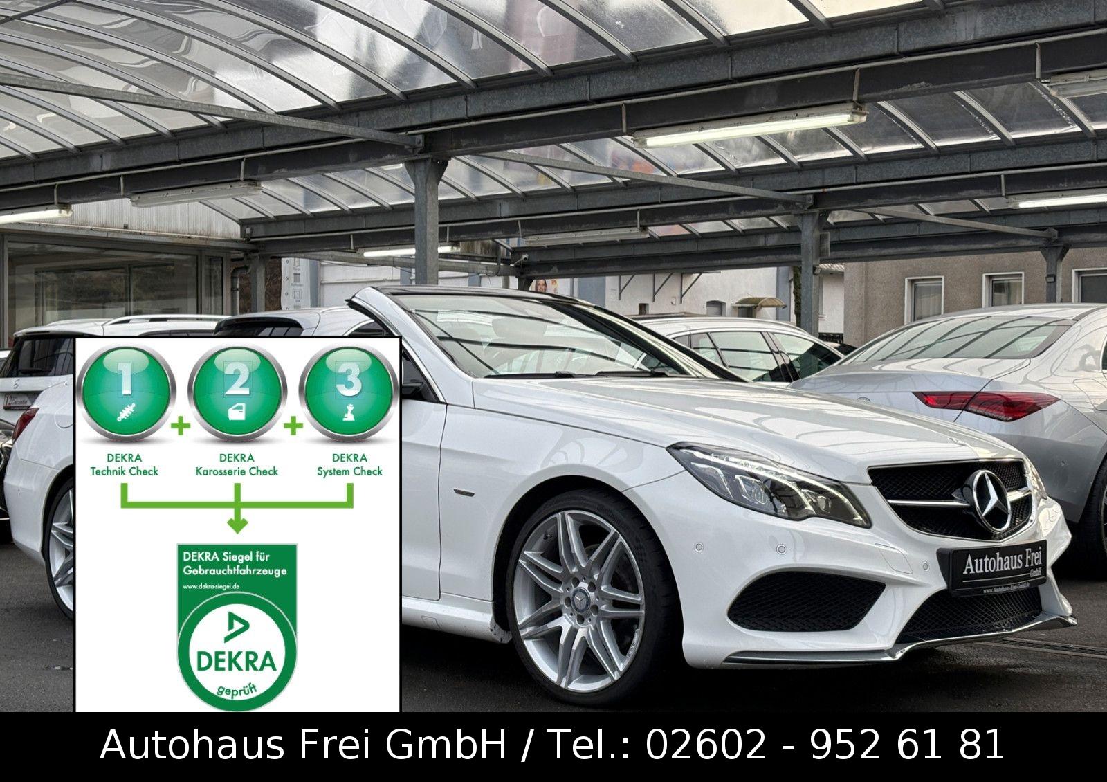 Mercedes-Benz E 200 Cabrio Sport Edition AMG*1HAND*TOP*SELTEN!