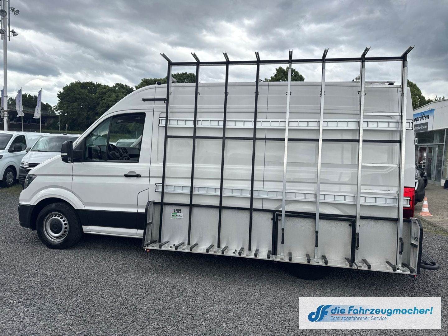 Fahrzeugabbildung Volkswagen Crafter Kasten 35 L2H2Glastransporte KAMERA PDCv
