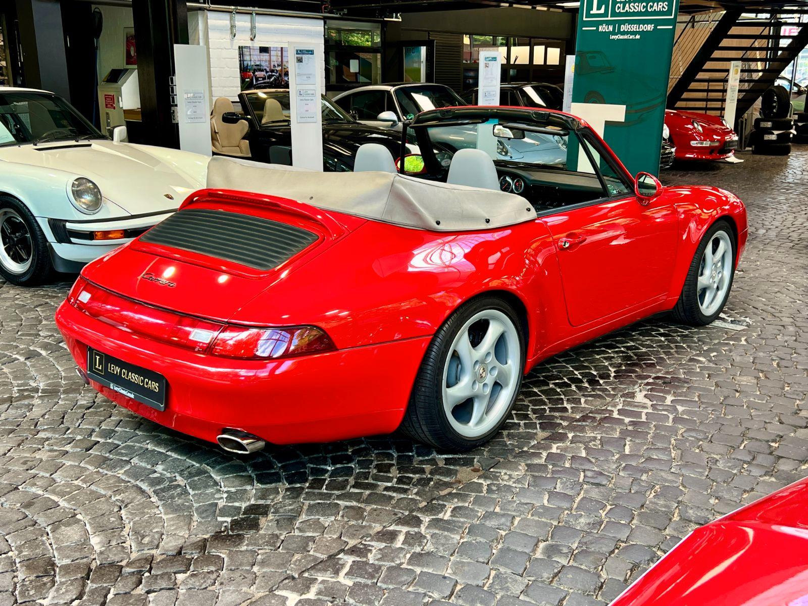 Porsche 993 911 Carrera 2 Cabrio Scheckheft