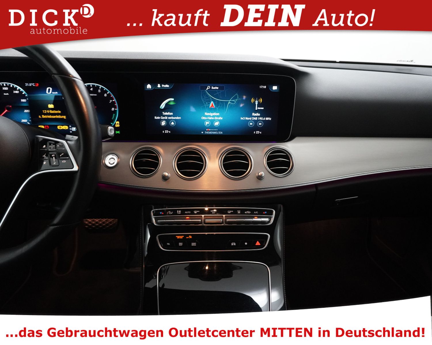 Fahrzeugabbildung Mercedes-Benz E300e Avantg STANDHZ+WIDESC+360°+AHK+ACC+SHZ+18"