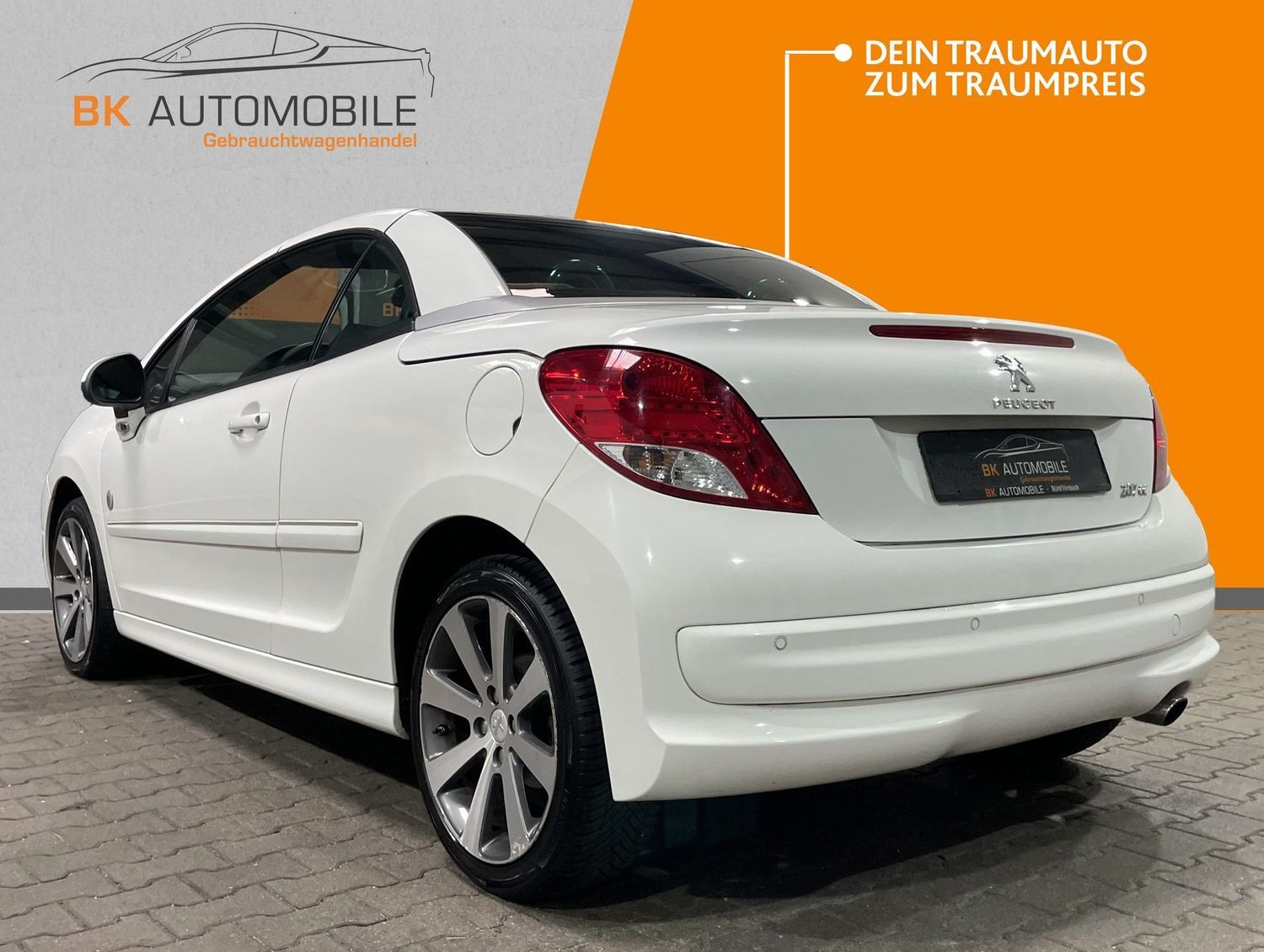 Fahrzeugabbildung Peugeot 207 CC Roland Garros #Tempomat#JBL#Shz