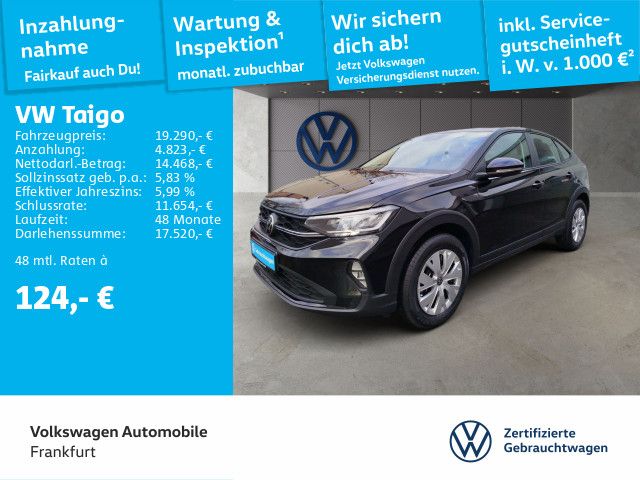 Volkswagen Taigo 1.0 TSI FrontAssist LaneAssist DAB+ LED