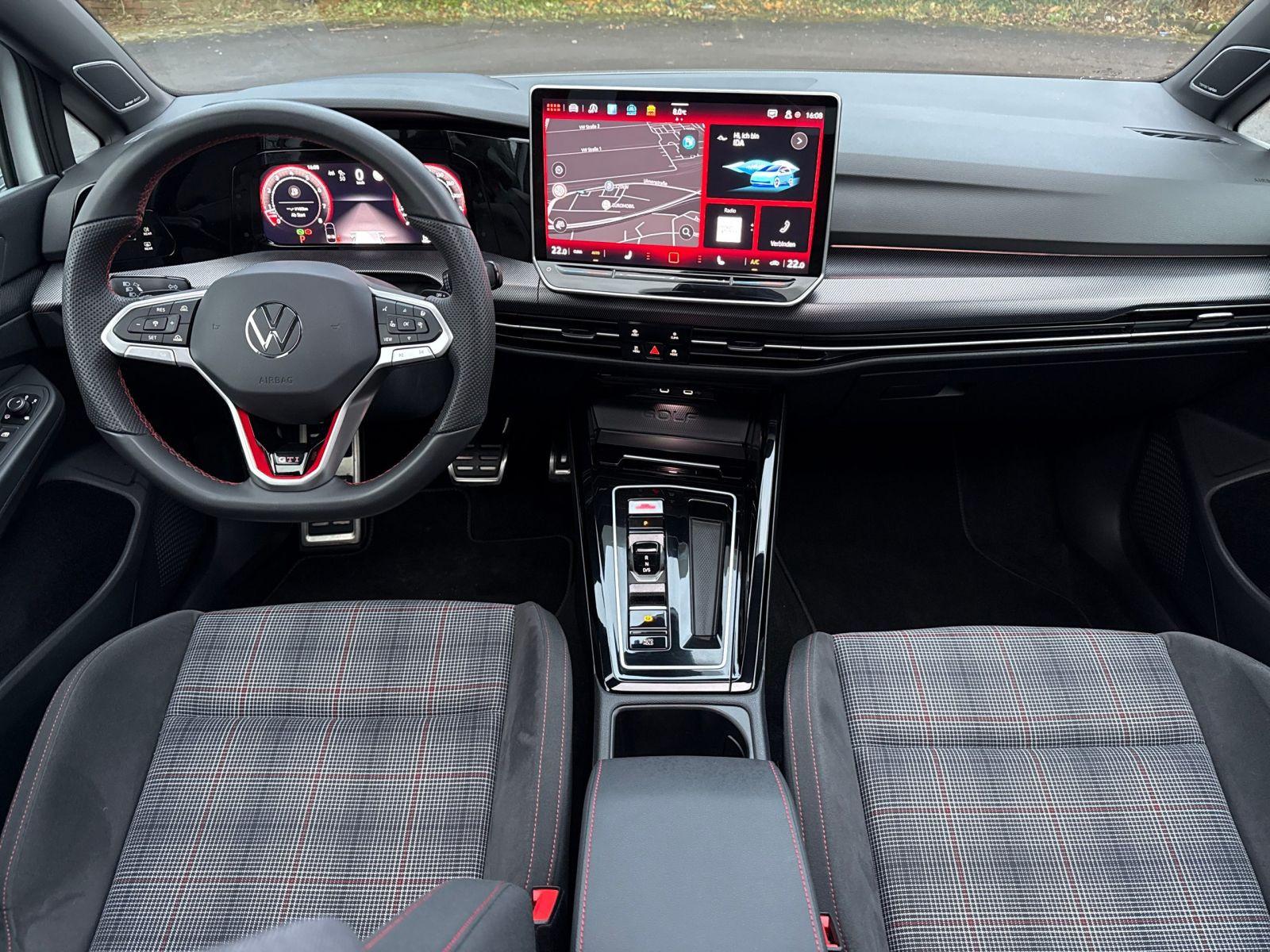 Volkswagen Golf VIII GTI 2.0 TSI DSG, AHK, PANO, HEAD-UP, R, миниатюра 11