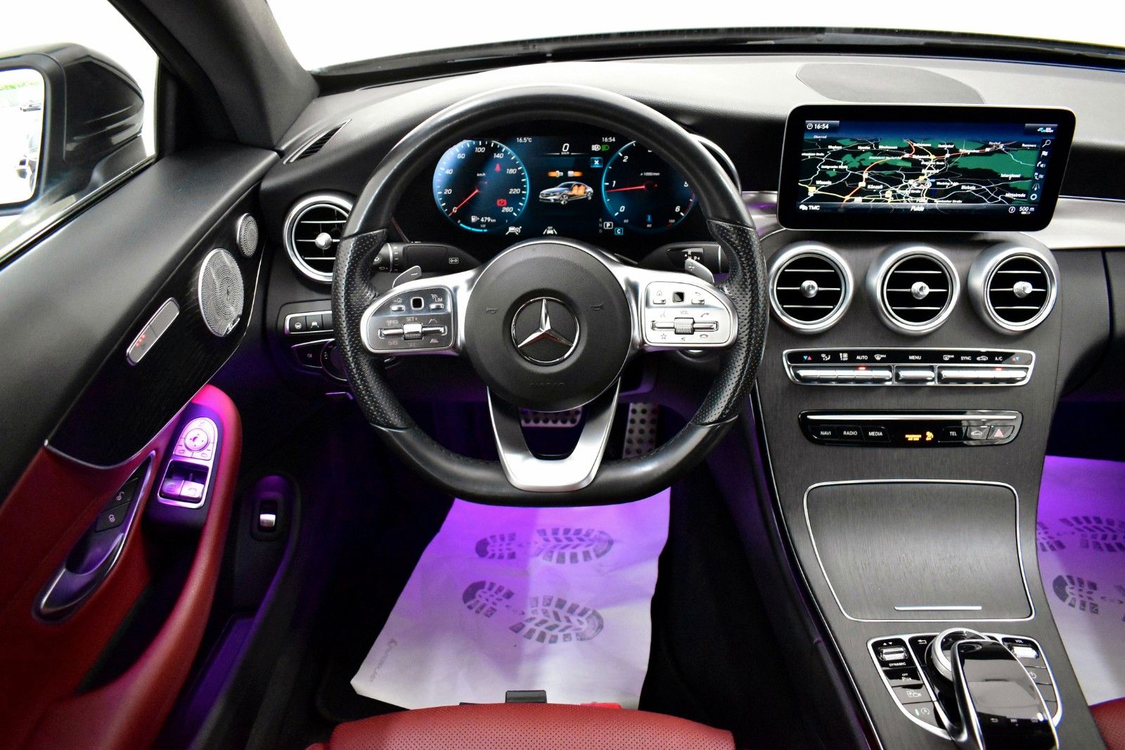 Fahrzeugabbildung Mercedes-Benz C 300 d Coupe, AMG line,Leder,Navi,LED,Burmester