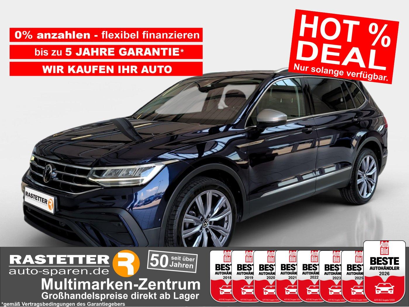 Volkswagen Tiguan Allspace TDI DSG AHK+PanoSD+Navi+ACC+HUD+