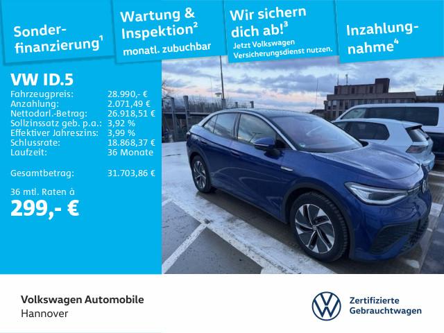 Volkswagen ID.5 Pro Performance Navi AHK LED-Matrix Pano Ka