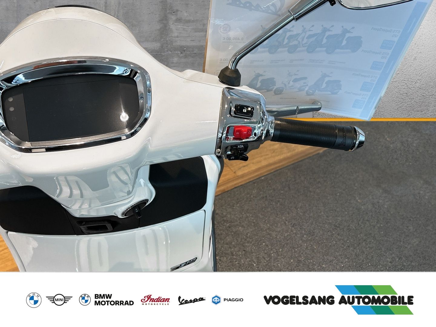 Fahrzeugabbildung Vespa GTS 125 Super Tech, TFT-Display, Keyless Ride, V